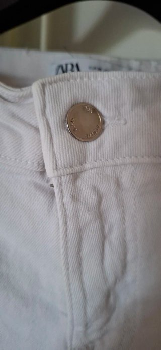 Zara Jeans Bianchi Z1975 Slim/Straight
