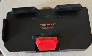 Soporte Moto FOX WOLF Cargador Inalámbrico nuevo