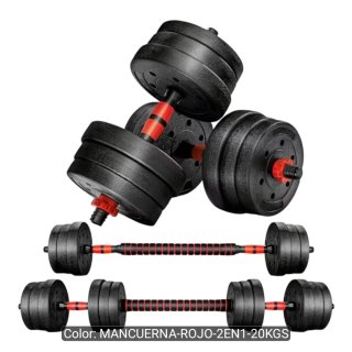 Conjunto Pesas 20KG Mancuernas Ajustables