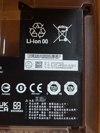 Batteria Notebook Gigabyte NP50BAT-4-54