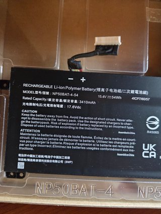 Batteria Notebook Gigabyte NP50BAT-4-54
