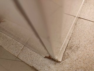 Mueble de baño mármol y madera