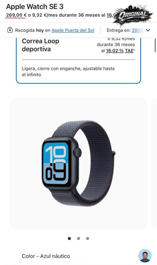 Apple Watch SE 3 (GPS) 40mm