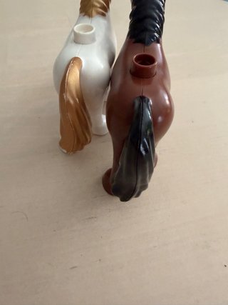 Lego Duplo Caballos Marrón y Blanco