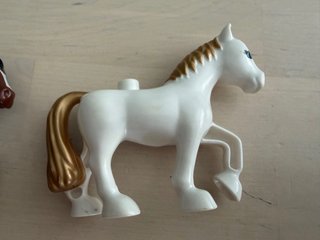 Lego Duplo Caballos Marrón y Blanco