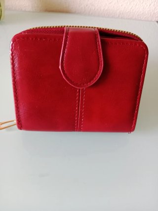 Cartera de mujer roja