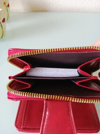 Cartera de mujer roja