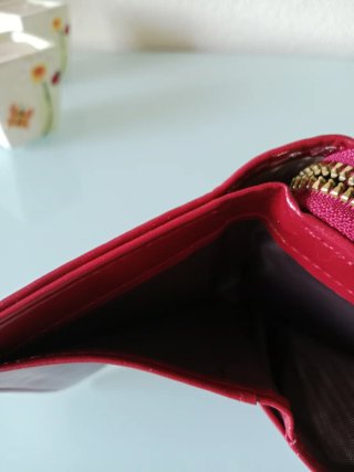 Cartera de mujer roja