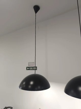 Lámpara colgante negra Ikea pack de dos