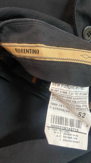 Traje de chaqueta a rayas negro/gris