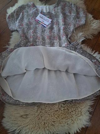 Vestido Niña Pan Con Chocolate Estrenar Etiqueta
