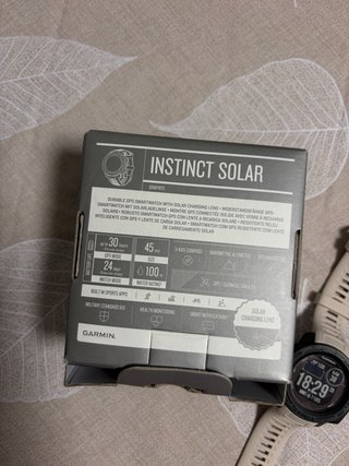 Reloj Garmin Instinct Solar Negro