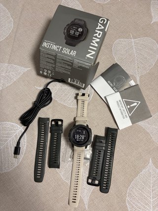 Reloj Garmin Instinct Solar Negro