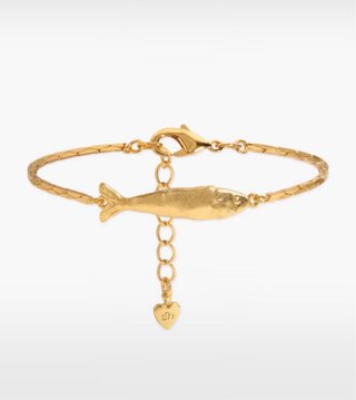 Pulsera En Route Jewelry pez dorado sin estrenar