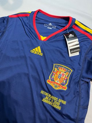 Camiseta España Final Mundial 2010 Azul