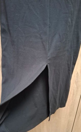 Vestido Negro Tirantes NUEVO Stradivarius Talla L