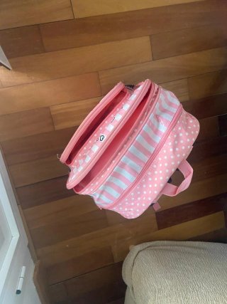 Mochila Infantil Minnie Mouse Rosa