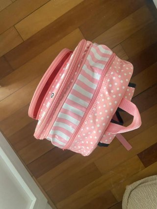 Mochila Infantil Minnie Mouse Rosa