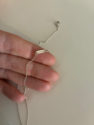 Collar Tiffany & Co. Plata Lazo Auténtico