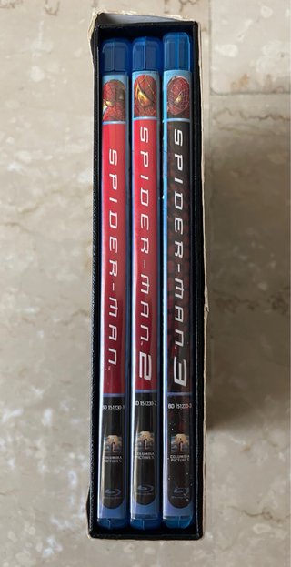 Cofanetto Blu-ray Spider Man 4BD Alta Definizione