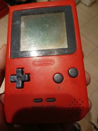 Nintendo Game Boy Pocket Rosso+gioco