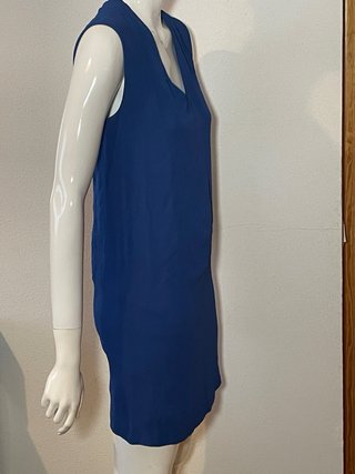 Vestido Massimo Dutti Azul Eléctrico Talla S