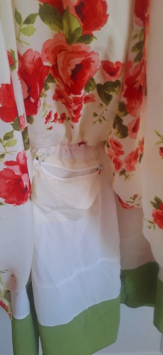 Traje de flamenca con flecos