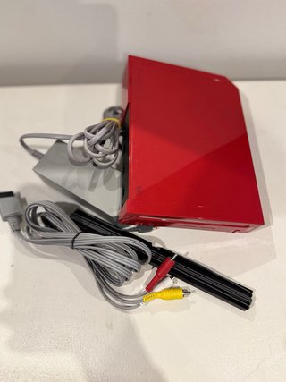 Nintendo Wii Vermelha Completa