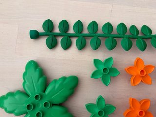 Lote Lego Duplo Plantas y Flores
