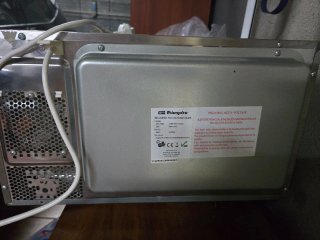 Microondas Orbegozo metalizado