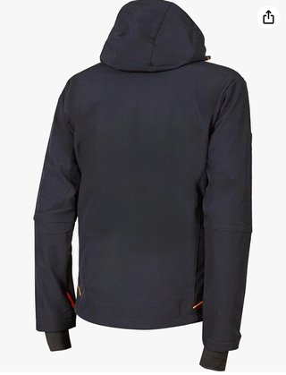 Chaqueta softshell U-Power Space azul marino
