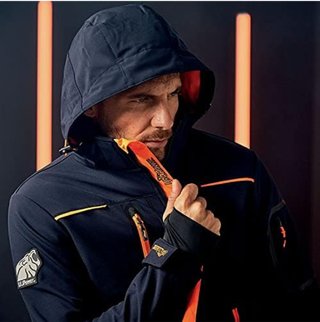 Chaqueta softshell U-Power Space azul marino