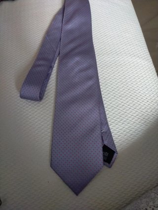Corbatas de hombre: azul y morado