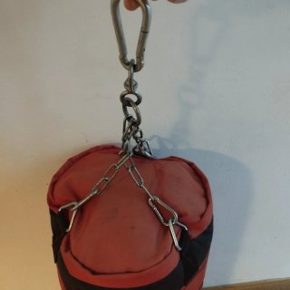 Saco de boxeo DOMYOS rojo