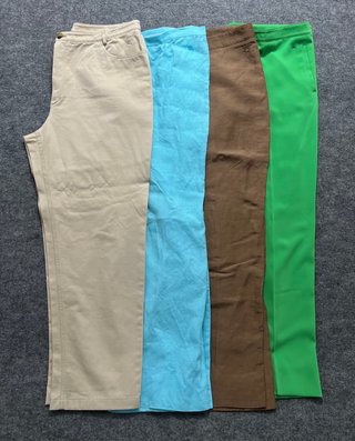 Lote 4 Pantalones Burberry Mujer