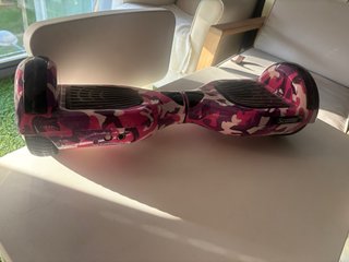 Hoverboard iScooter Camuflaje Rosa