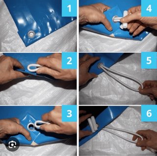 Tensores Lona Piscina Coverpool (10unidades x2)