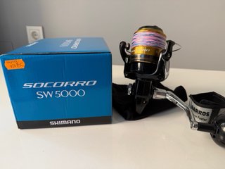 Caña Hart Miura y carrete Shimano Socorro SW