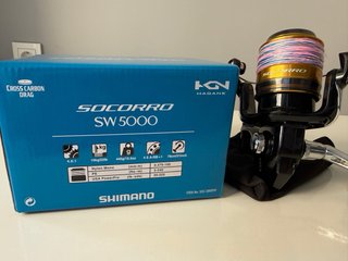 Caña Hart Miura y carrete Shimano Socorro SW