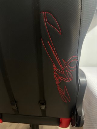 Silla Gaming Stinger Negra y Roja