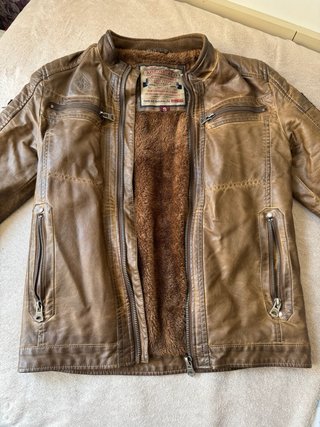 Chaqueta efecto piel Koröshi S