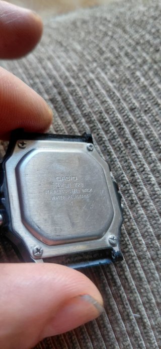 Casio W-720 Reloj Digital Negro