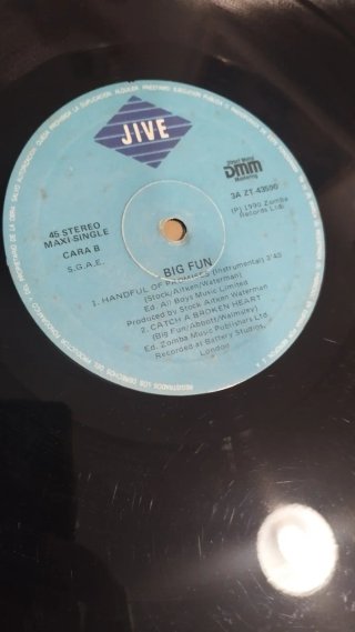 Vinilo Big Fun - Handful Of Promises