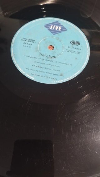 Vinilo Big Fun - Handful Of Promises