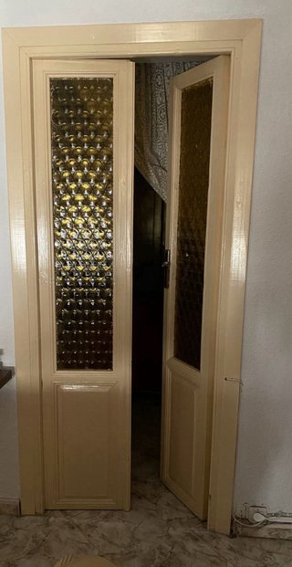 Puertas Dobles con y sin cristal.