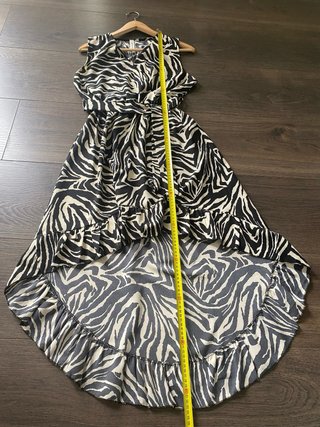 Vestido estampado print talla única