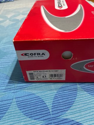 Zapatos de trabajo COFRA Talla 43