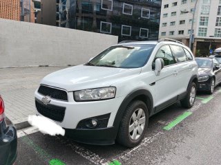 Captiva 2012 km 119.000 pegatina  C verde