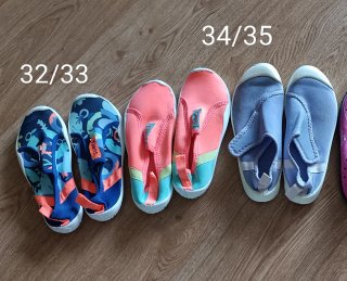 Escarpines Decathlon niño/niña T.32/33 y 34/35