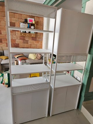 Conjunto de Muebles IKEA Platsa Blanco